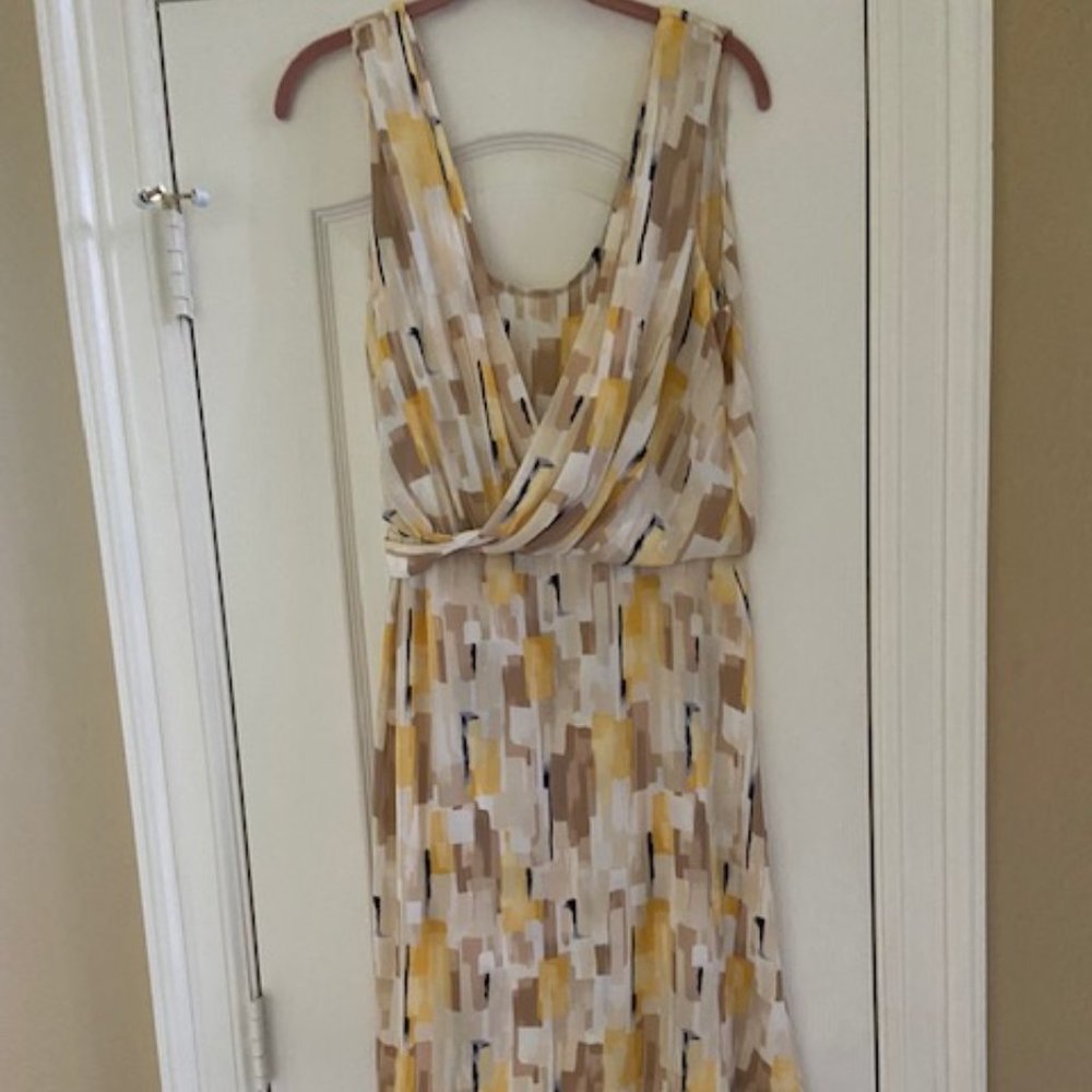 White House Black Market, Sleeveless Dress, 10